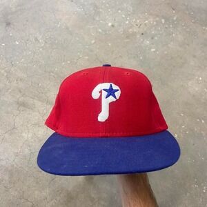 vintage philles fitted hat size 7  good overall condition